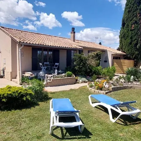 La Maison De Georges - Climatisee -Terrain Et Vue Etang Marseillan  Exterior photo
